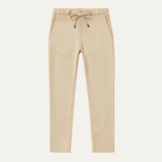 Comfortable Men's Beige Cargo Pants - OutfitLondon
