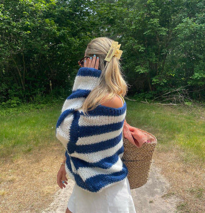 Cozy Large Knit Sweater for Women