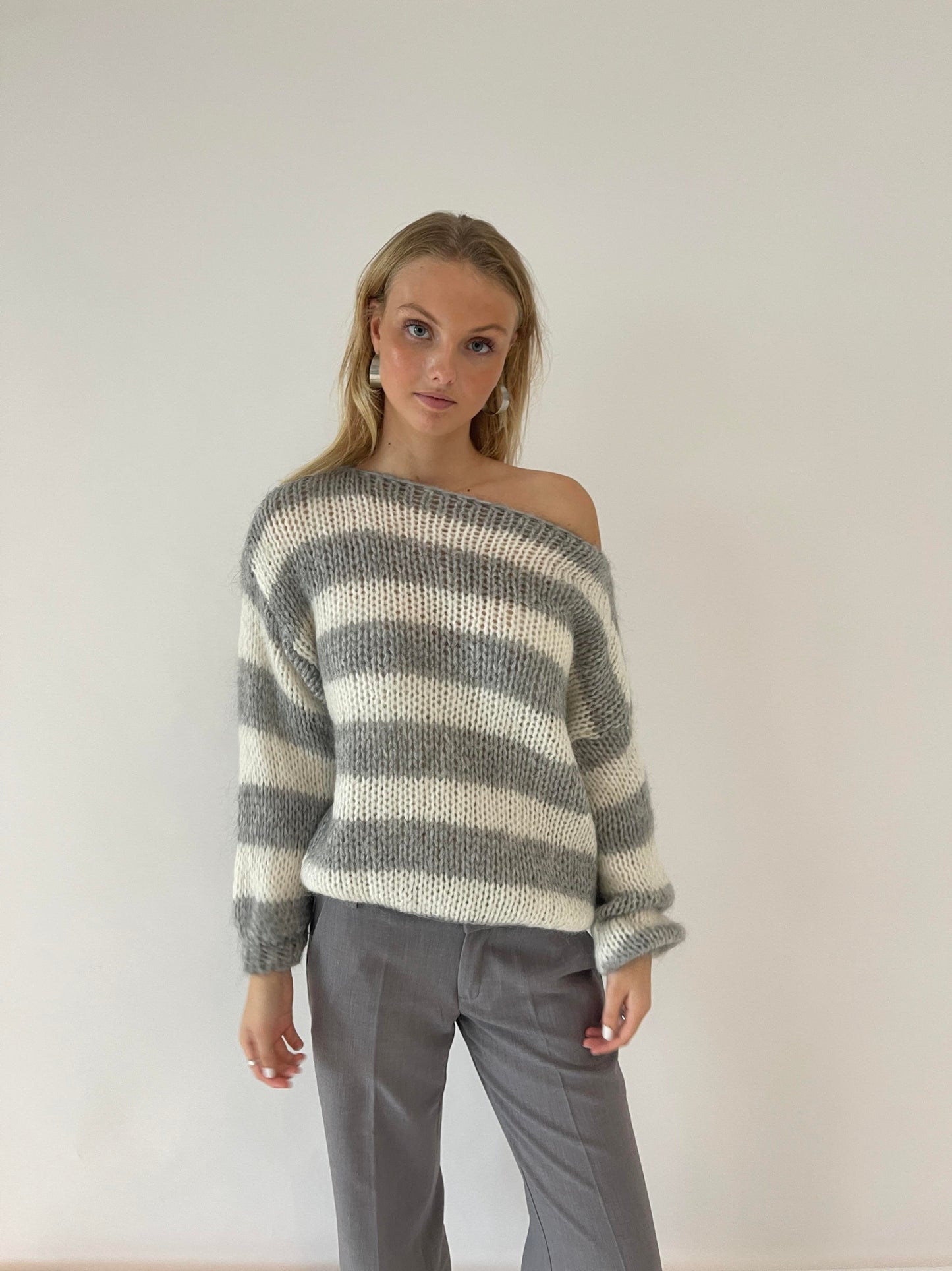 Cozy Large Knit Sweater for Women