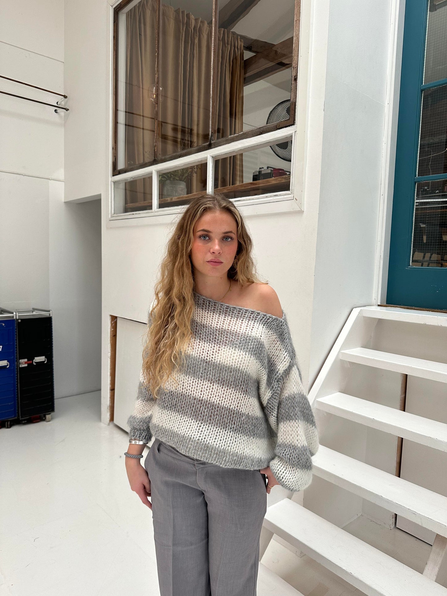 Cozy Large Knit Sweater for Women