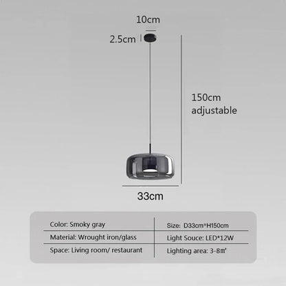Stylish Clear Desk Light for Home Decor