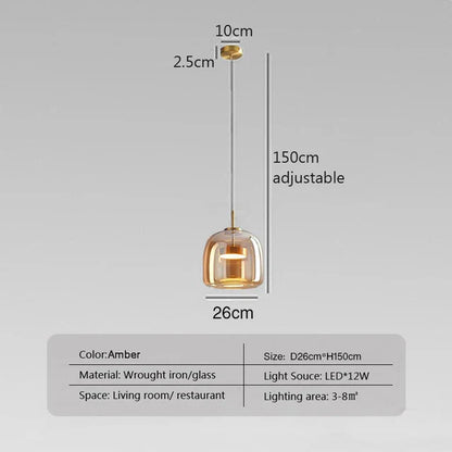 Stylish Clear Desk Light for Home Decor