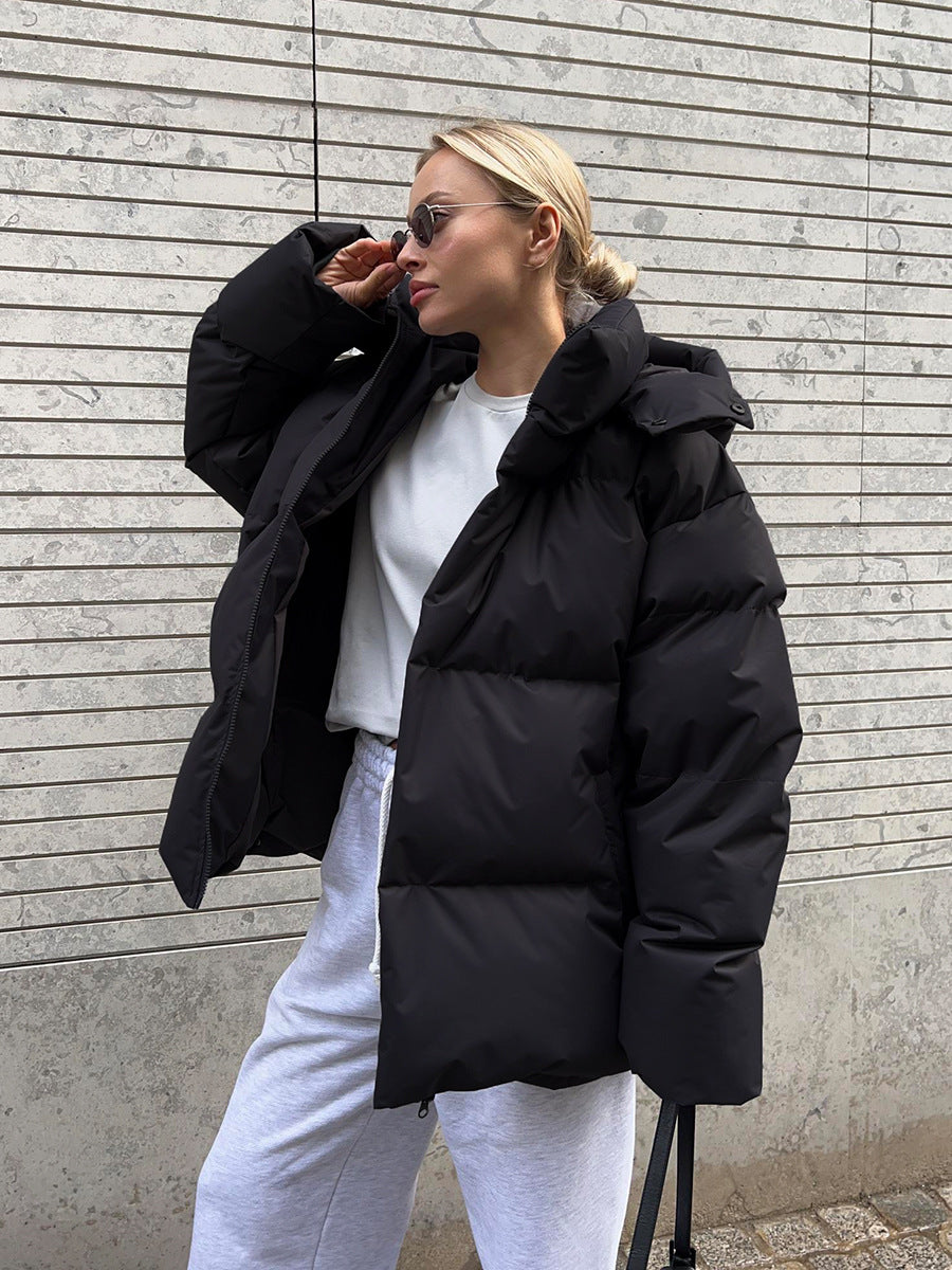 Women's Cozy Down Filled Winter Coat - OutfitLondon