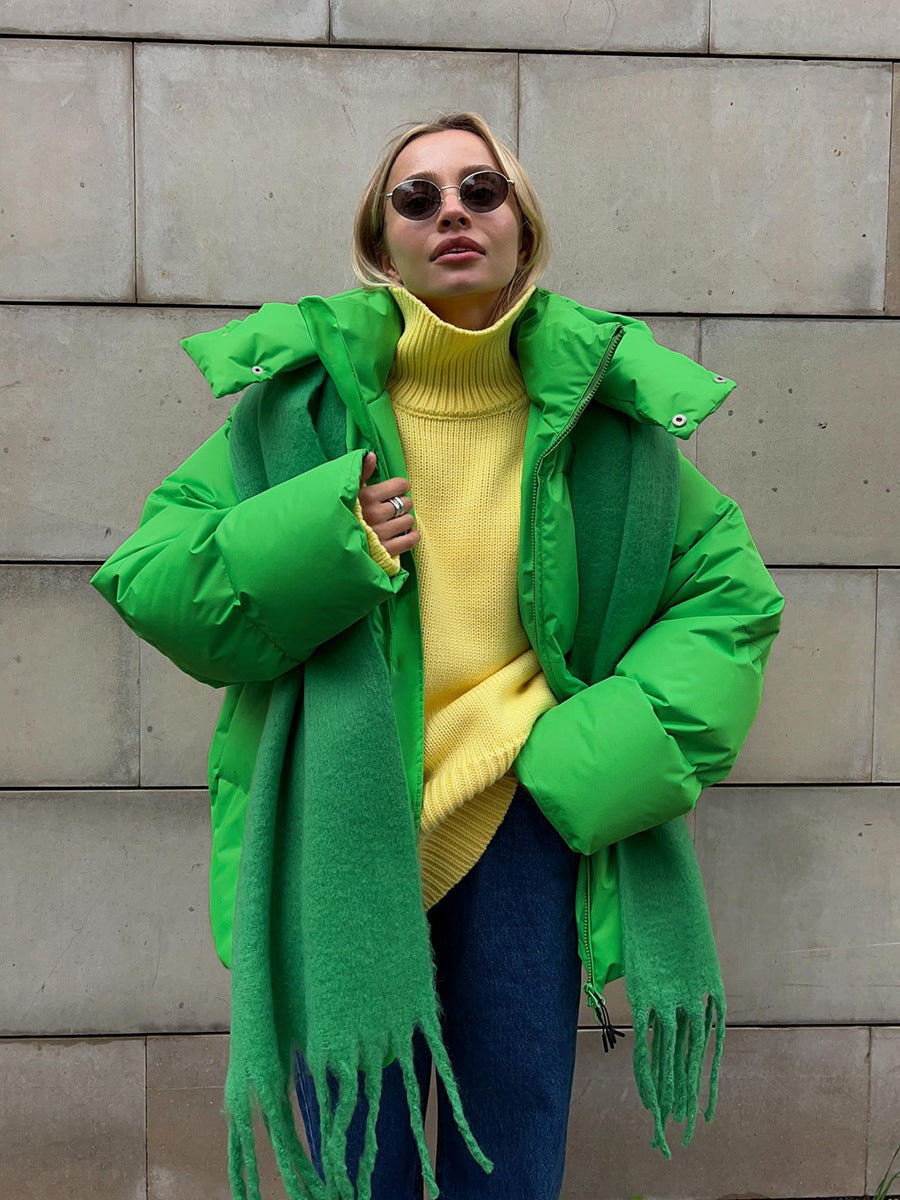 Women's Cozy Down Filled Winter Coat