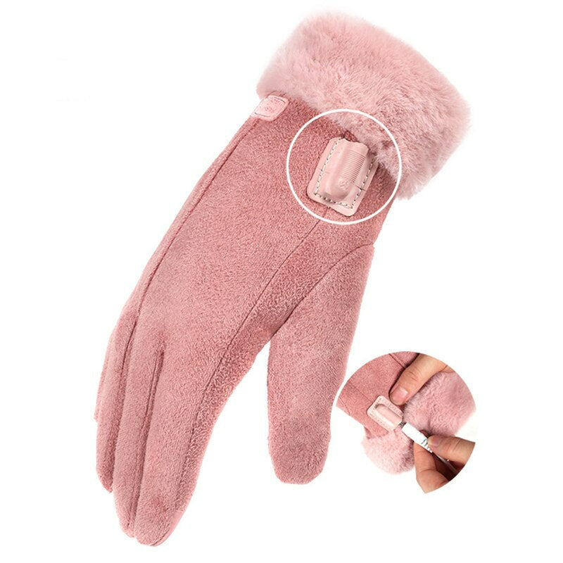 Warm Rechargeable Gloves with Adjustable Heat Setting