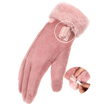 Warm Rechargeable Gloves with Adjustable Heat Setting