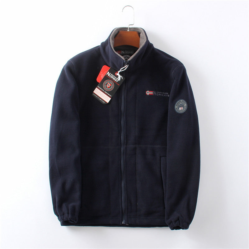 Waterproof Mens Full Zip Parka Coat