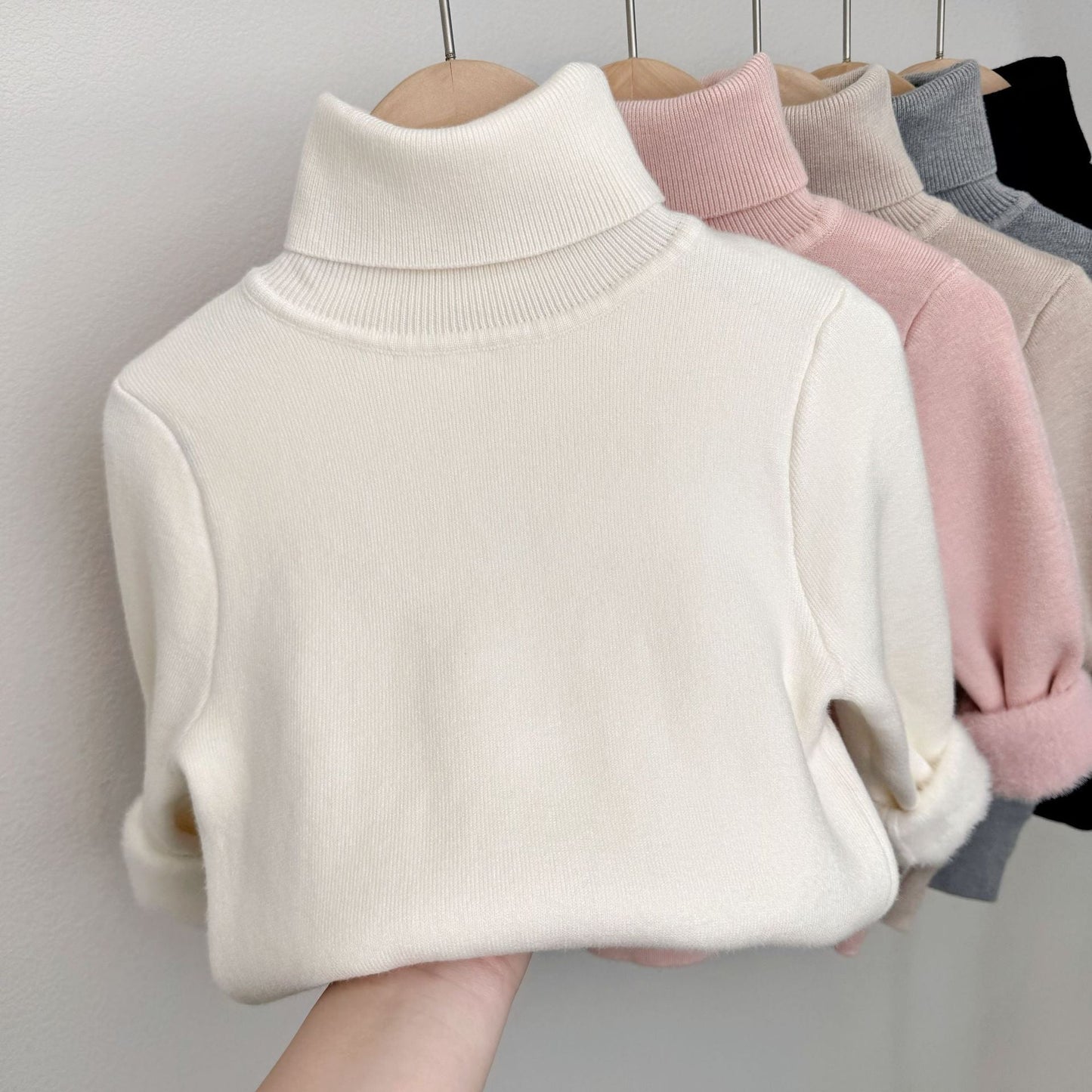 Soft Fleece Winter Knit Sweater