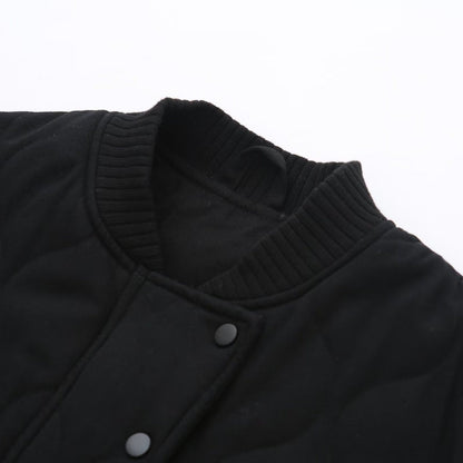 Ladies Padded Oversized Bomber Coat