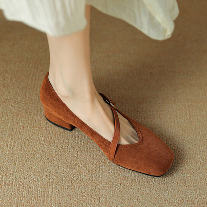 Luxurious Velvet High Heels