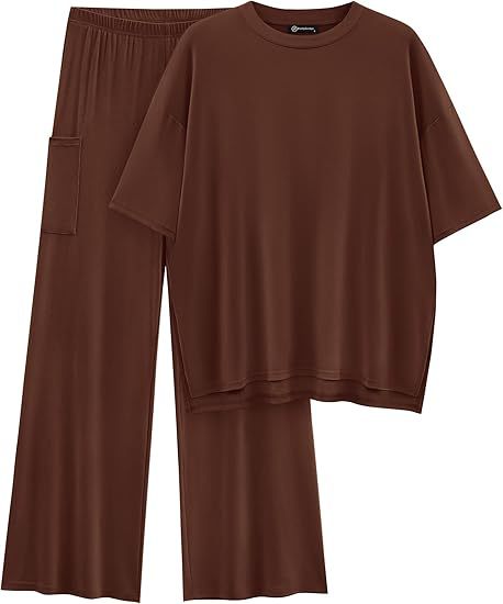 Comfortable Everyday Tops and Stretchy Pants Set