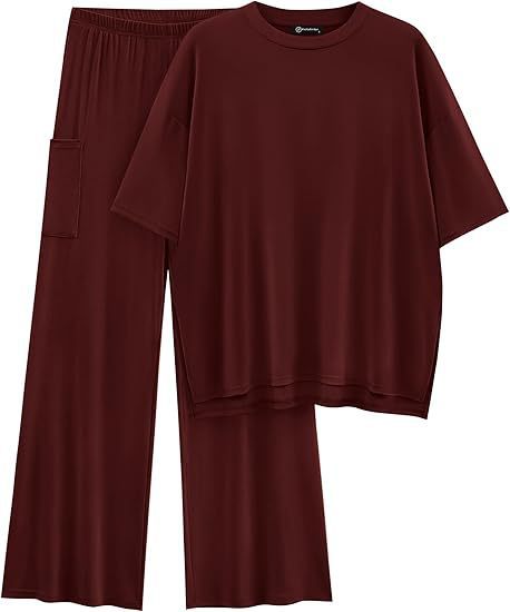 Comfortable Everyday Tops and Stretchy Pants Set - OutfitLondon
