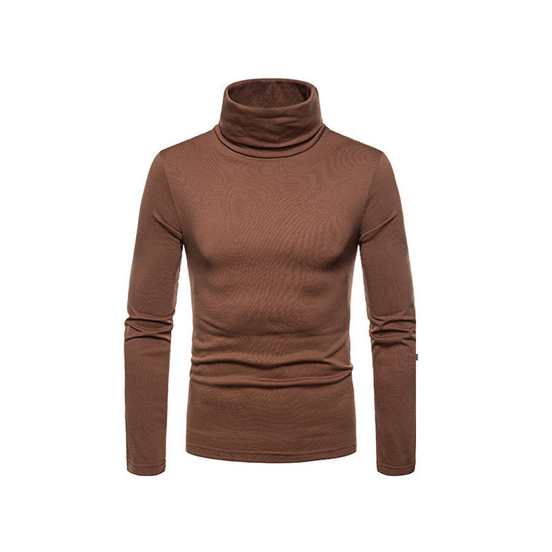 Slim Fit Men's Knit Turtleneck Sweater