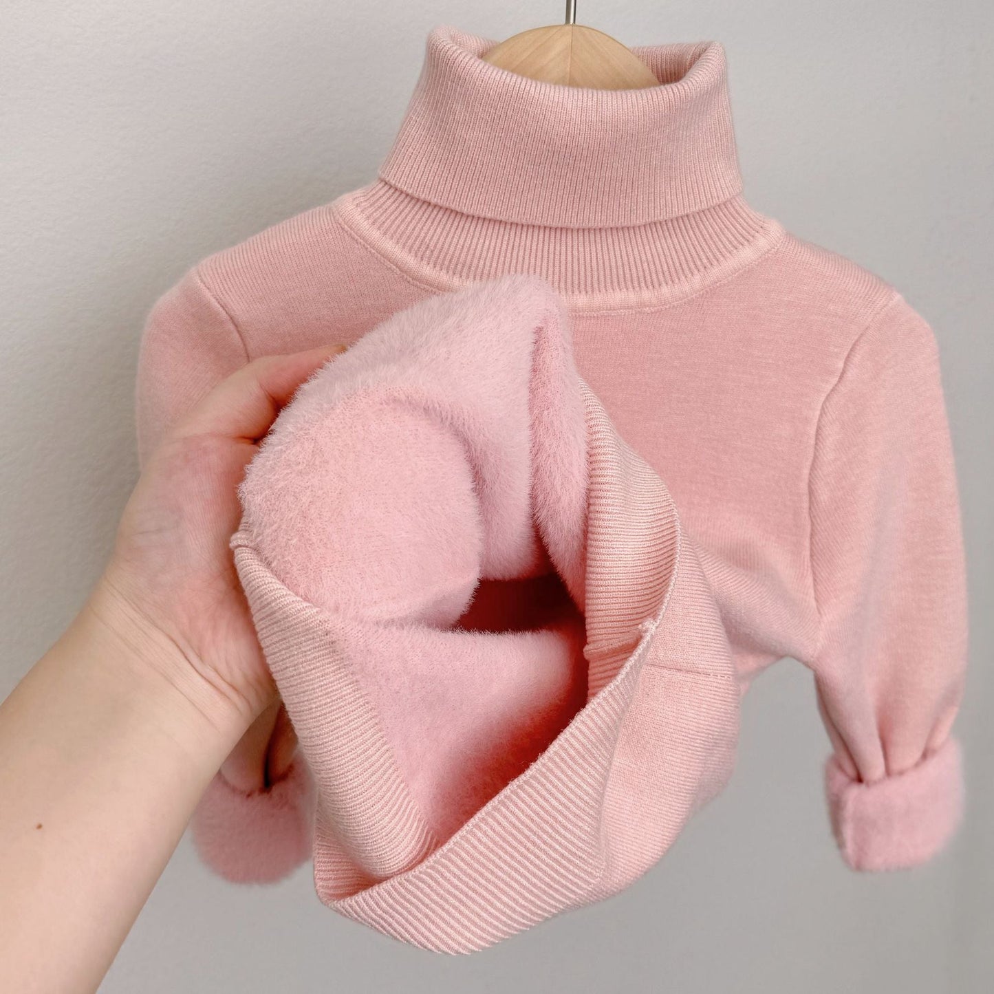 Soft Fleece Winter Knit Sweater