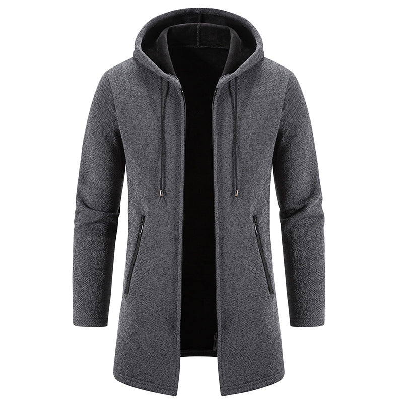 Relaxed Fit Zipper Jacket with Pockets