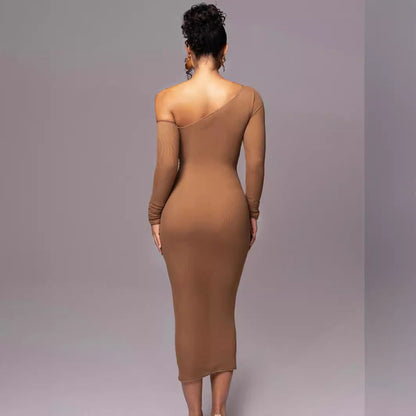 Fashionable Fit Bodycon Dress with Long Sleeves