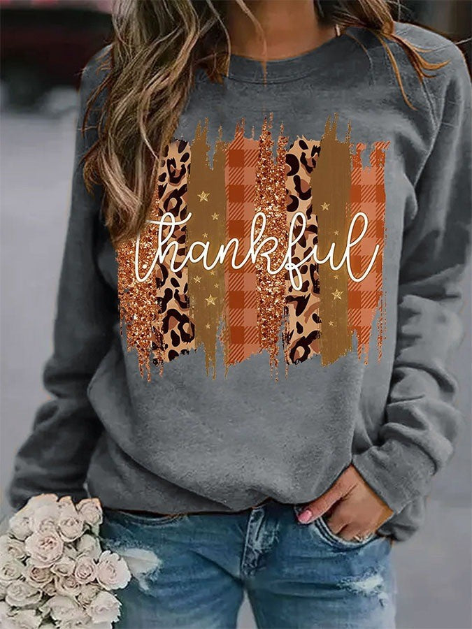 Autumn Seasonal Pumpkin Print Hoodie
