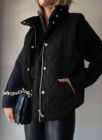 Slim Water-Resistant Puffer Gilet Vest - OutfitLondon