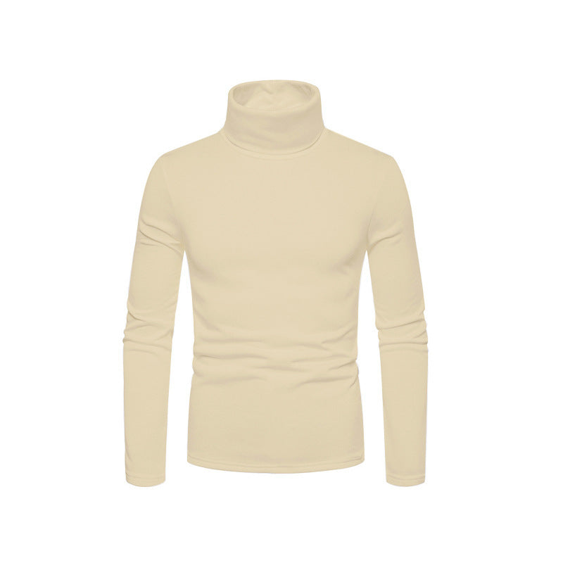 Slim Fit Men's Knit Turtleneck Sweater
