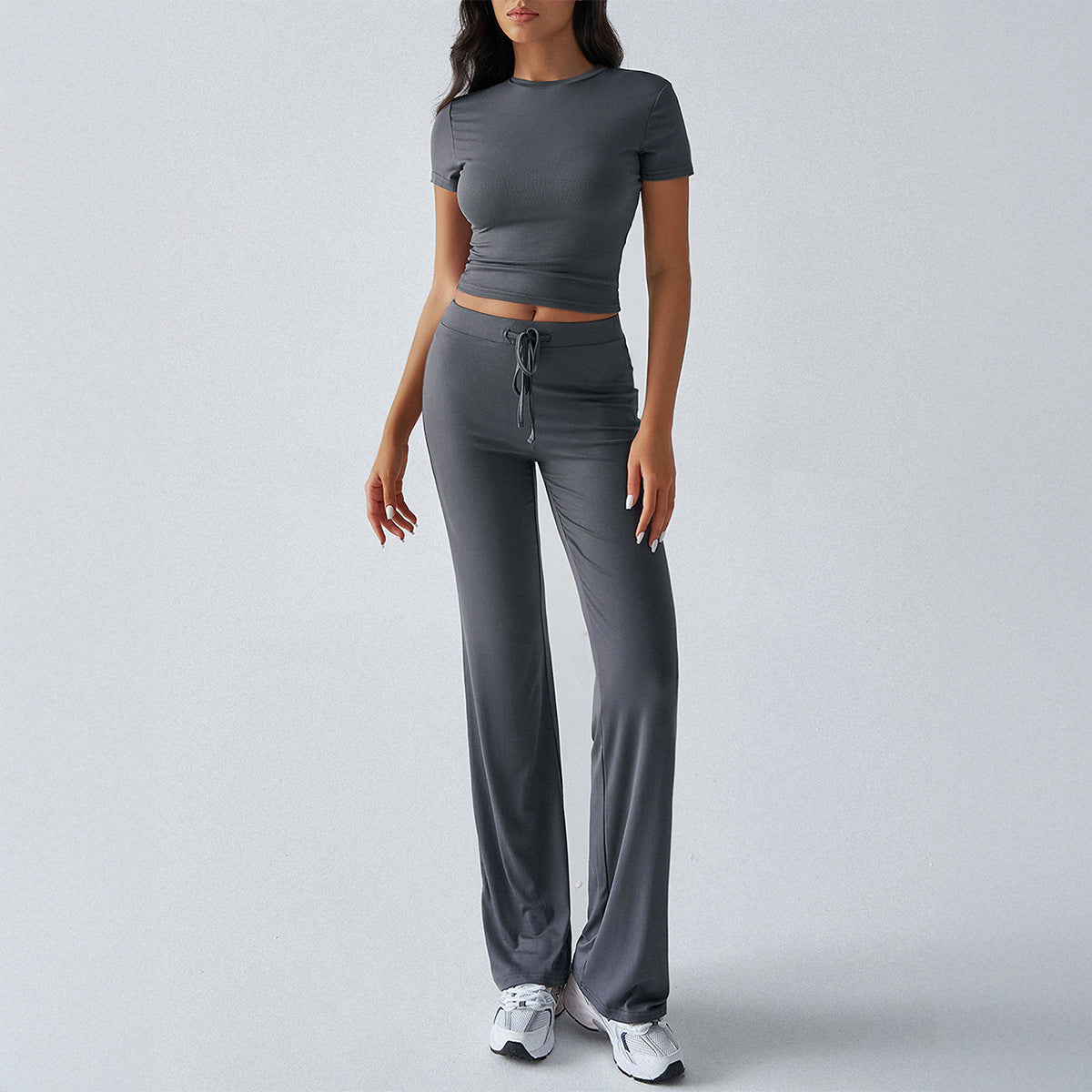 Casual Short Sleeve Loungewear Set