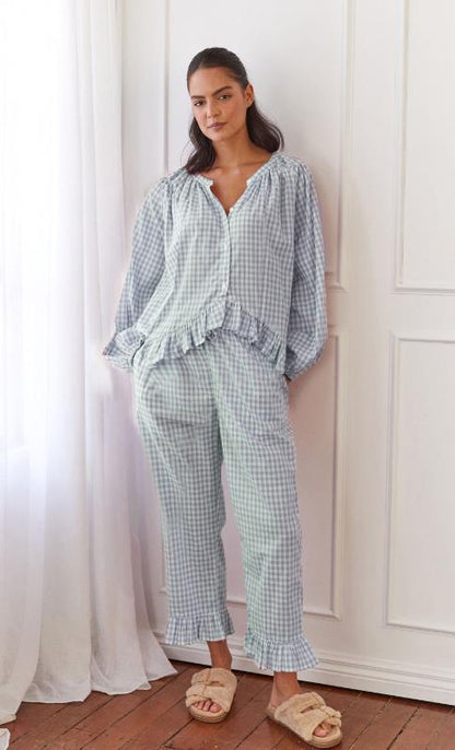 Pretty Top and Wide Leg Pants Set