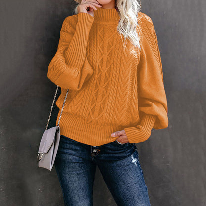 Warm Oversized Knit Women's Sweater