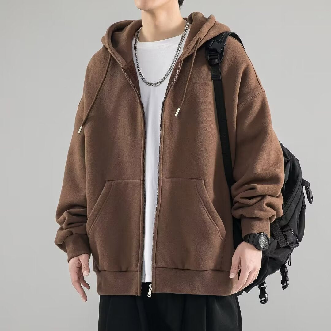 Comfy Fleece Hooded Sweatshirt - OutfitLondon