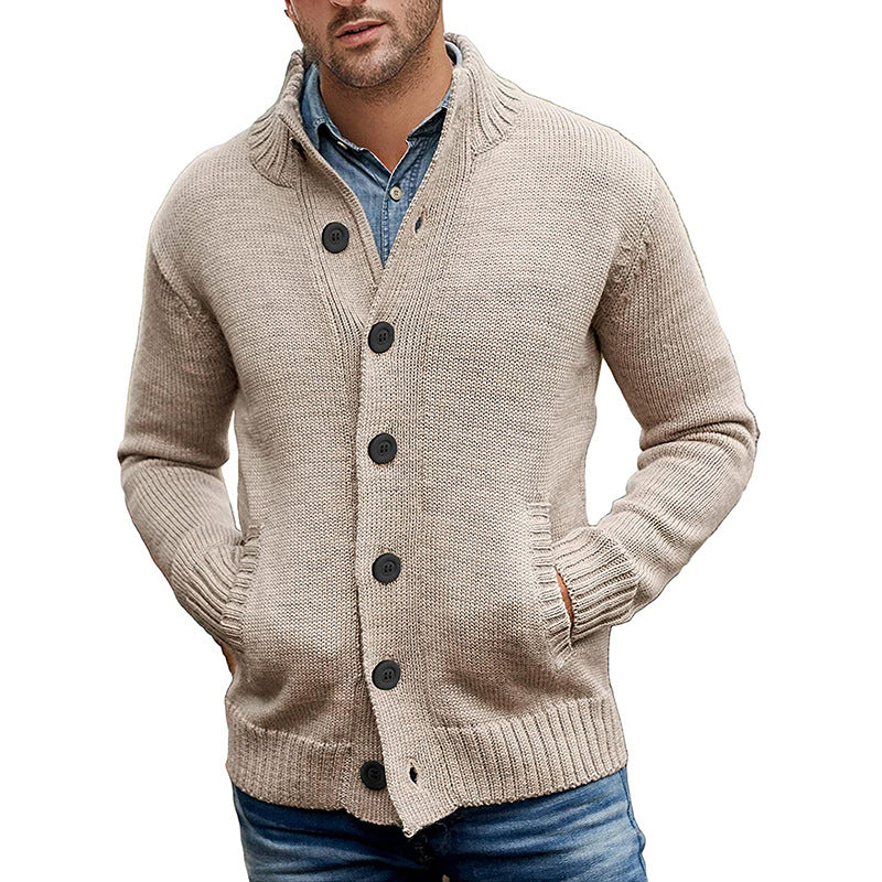 Stylish Pocket Cardigan Sweater