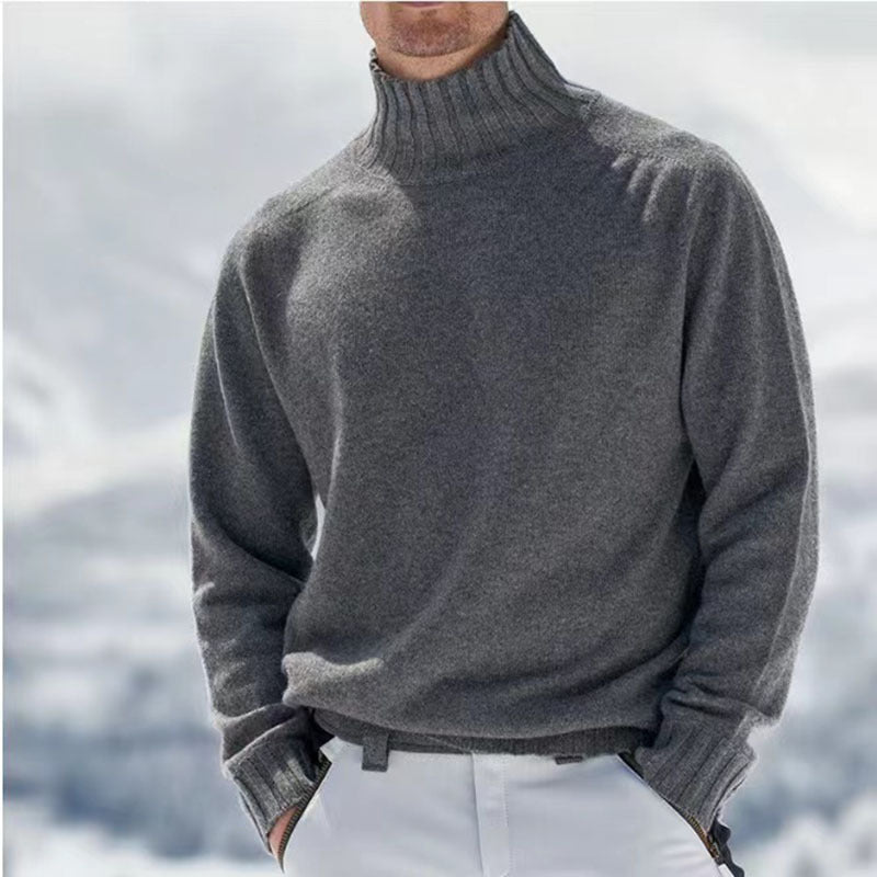 Soft Crew Neck Wool Sweater