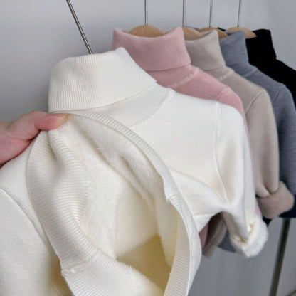 Soft Fleece Winter Knit Sweater
