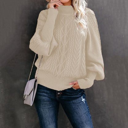 Warm Oversized Knit Women's Sweater