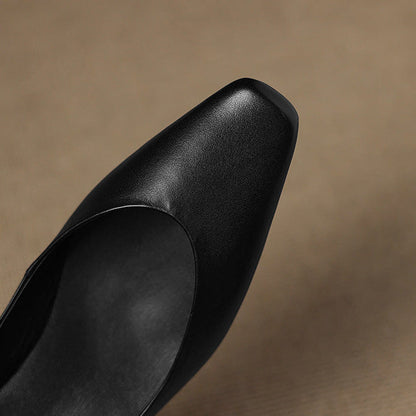 Real Leather Ballet Shoes