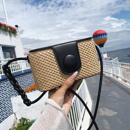 Stylish Woven Crossbody Bag – Summer Tote for Women - OutfitLondon