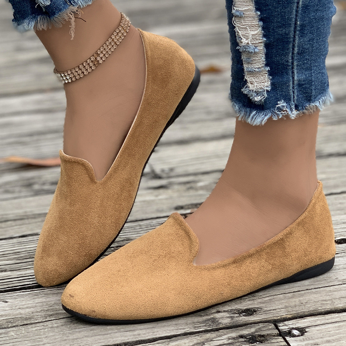 Classic Easy Slip-On Ballet Shoes