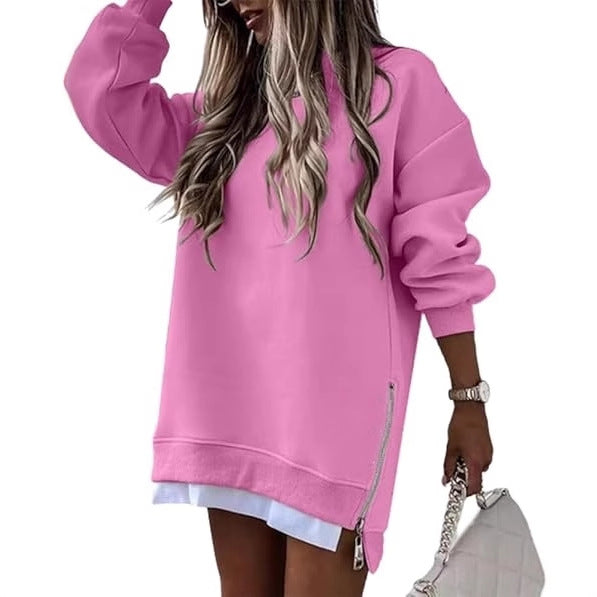 Relaxed Fit Cozy Sweatshirt Pullover