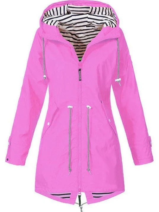 Waterproof Parka with Adjustable Hood