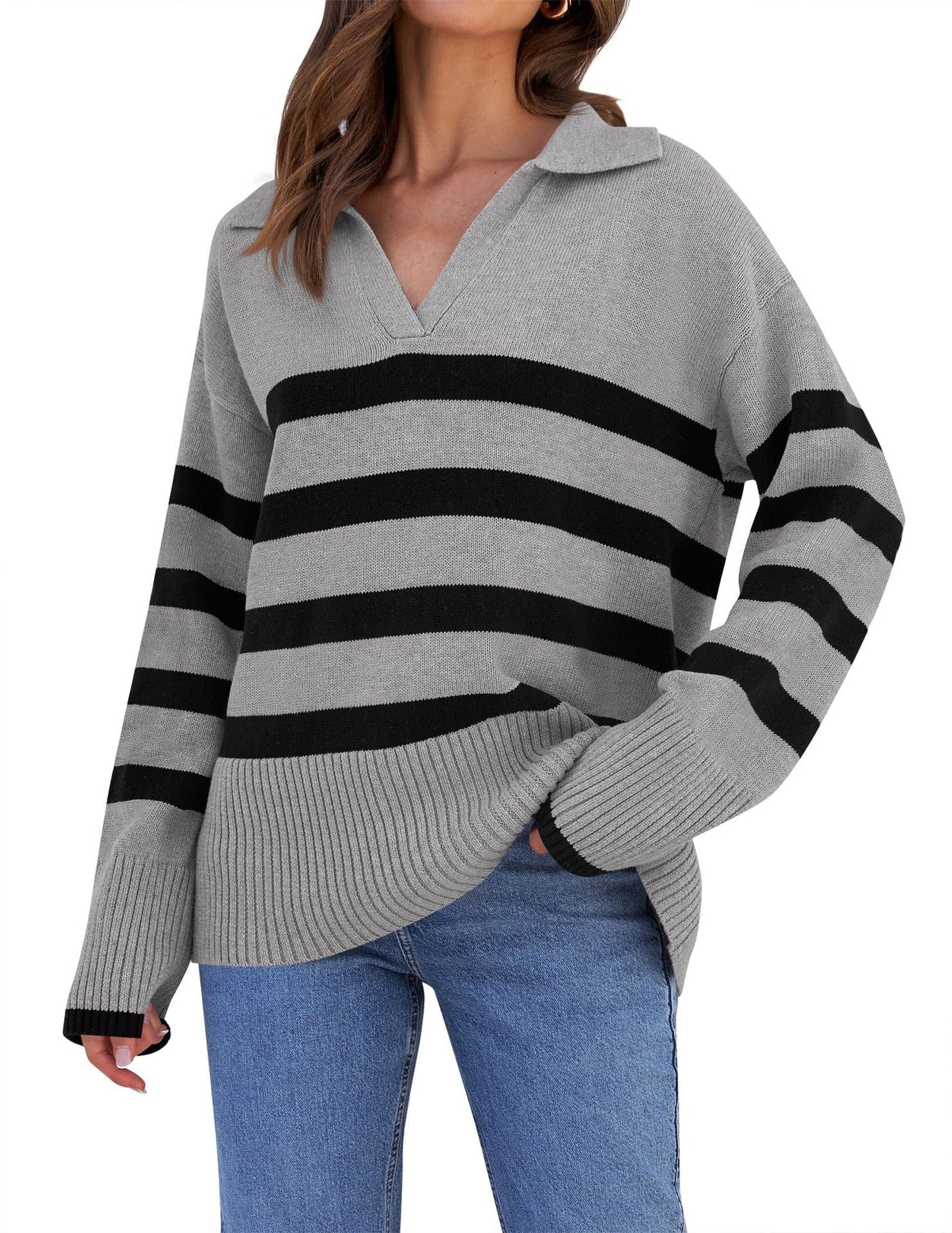 Soft Oversized Knit Winter Sweater Casual Fit