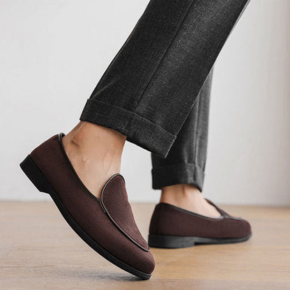 Luxurious Suede Slip On Shoes