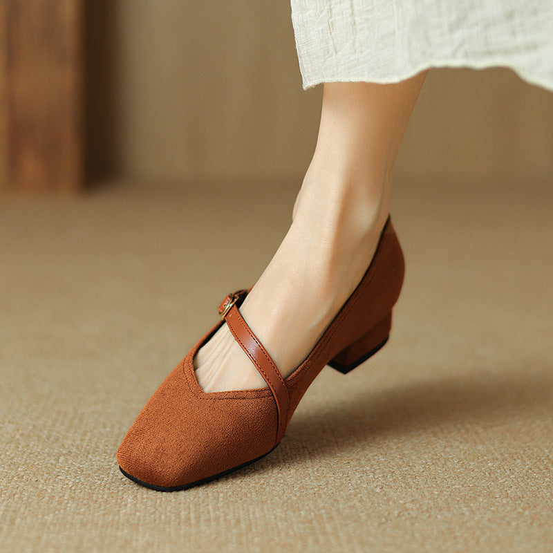 Luxurious Velvet High Heels