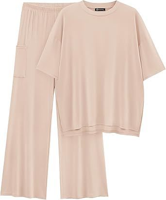 Comfortable Everyday Tops and Stretchy Pants Set