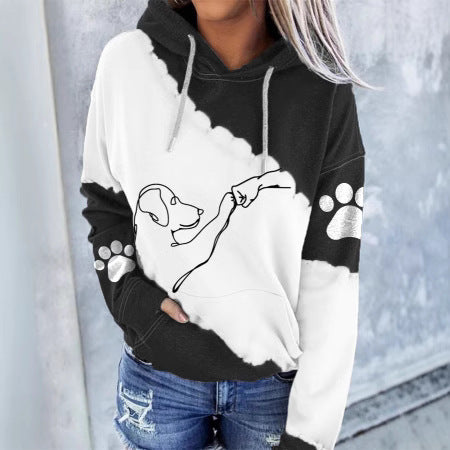 Cute Pet Graphic Sweatshirt