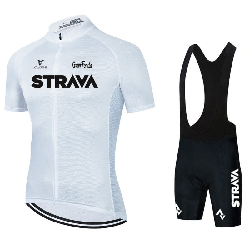 Men's Pro Cycling Jersey and Shorts Performance Set