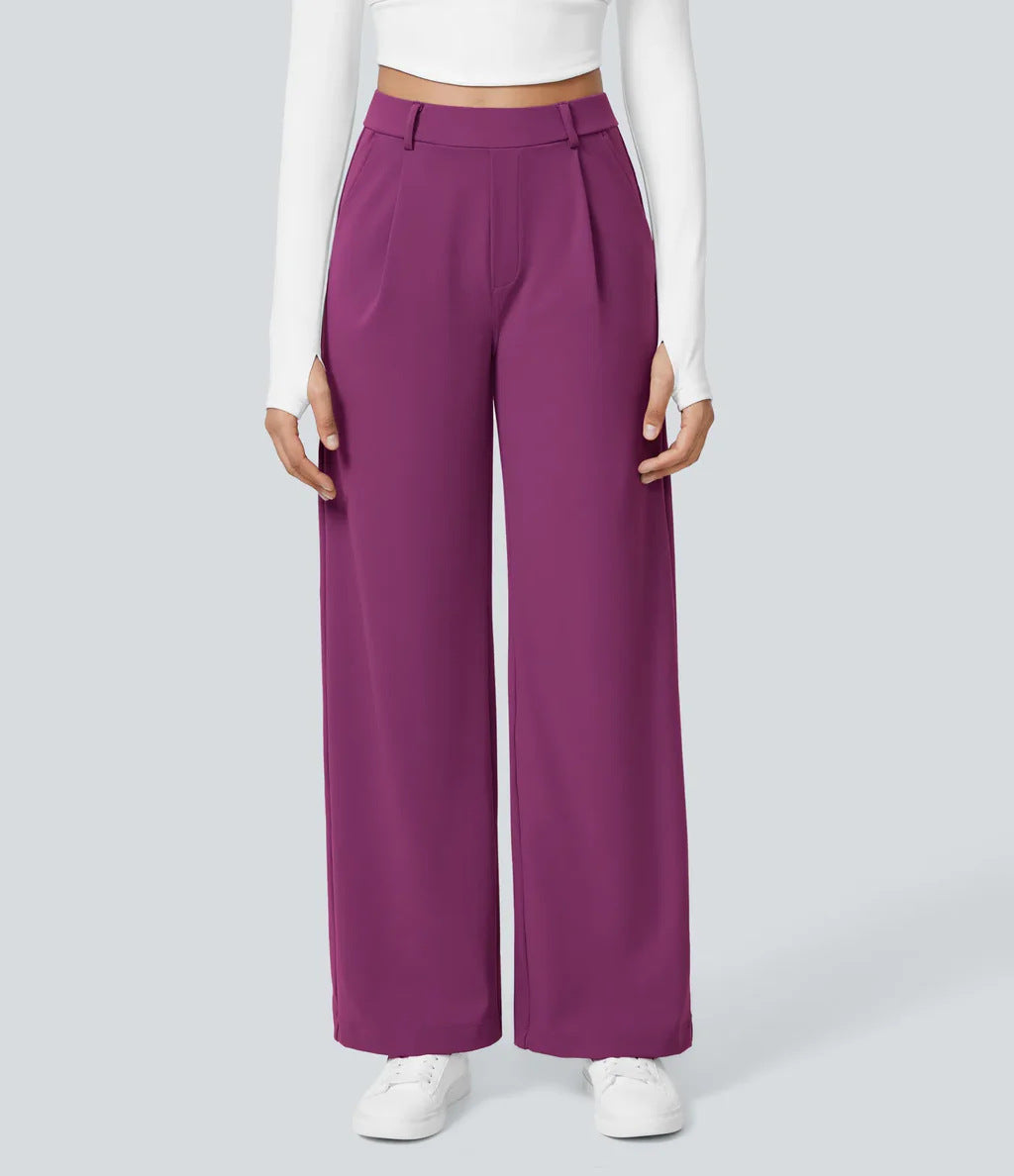 Comfy High Waist Straight Fit Jeans Pants