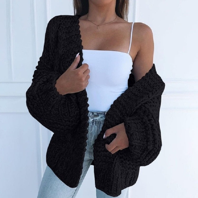 Soft Women's Wool Cardigan Sweater