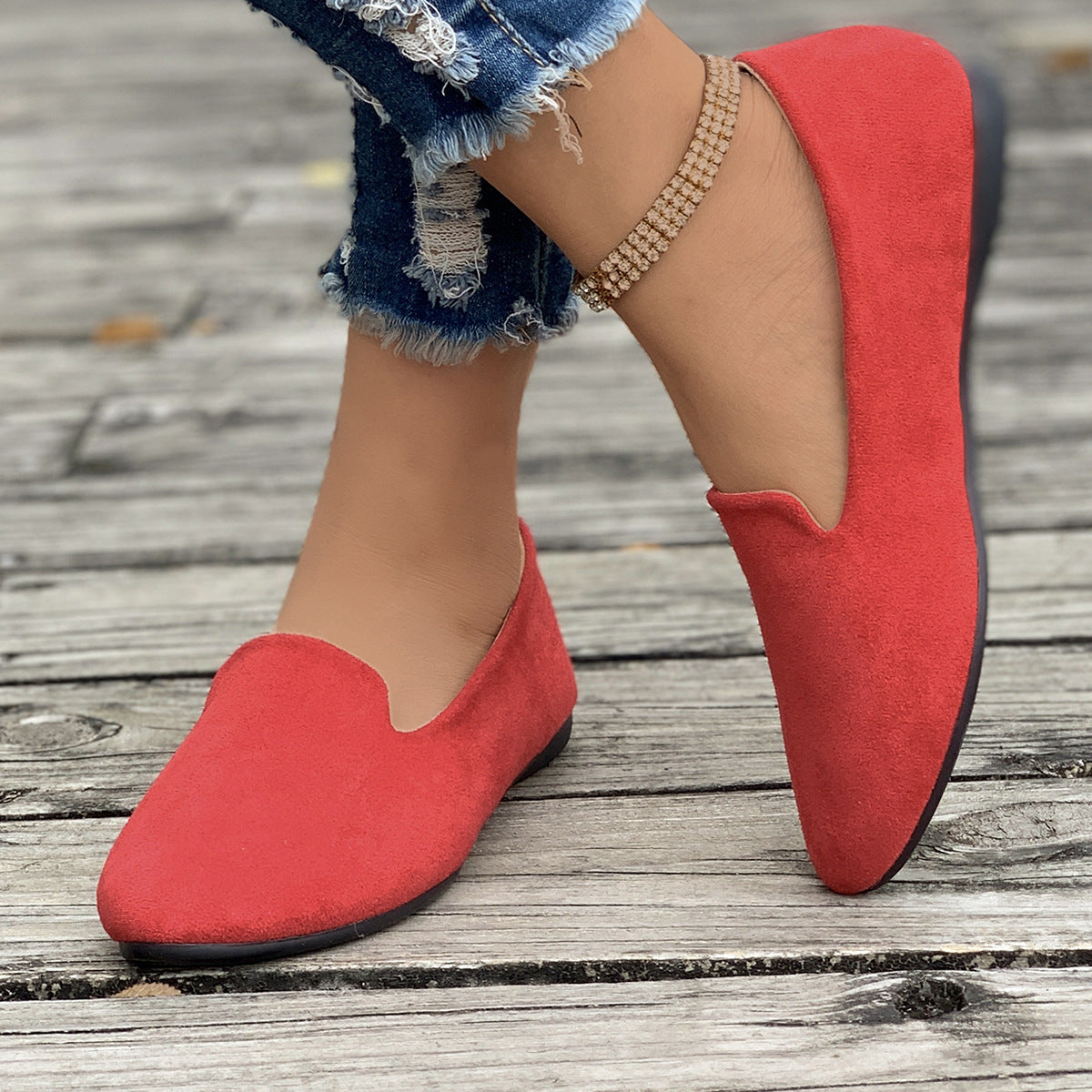 Classic Easy Slip-On Ballet Shoes