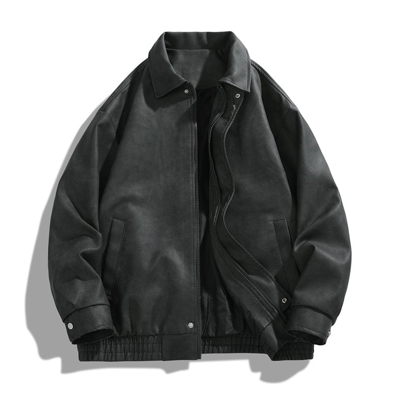 Genuine Brown Biker Leather Jacket - OutfitLondon