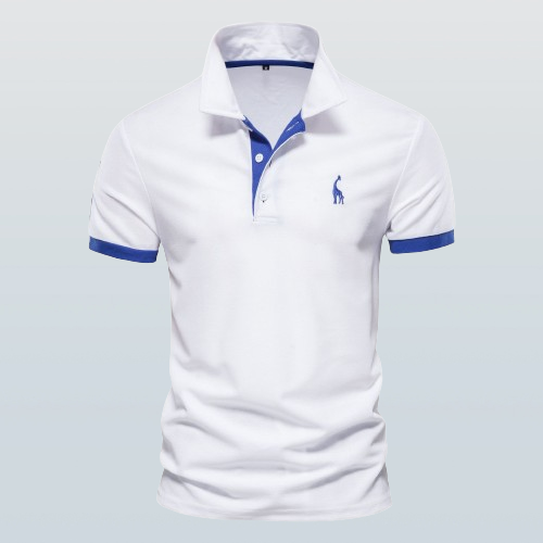 Relaxed Fit Men's Airy Polo Shirt