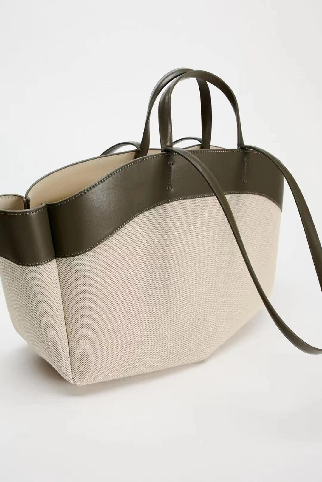 Large Collapsible Reusable Grocery Tote Bag