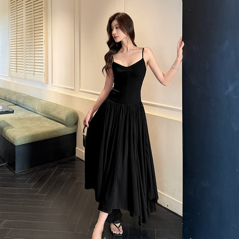 Free Spirited Floor Length Halter Dress - OutfitLondon