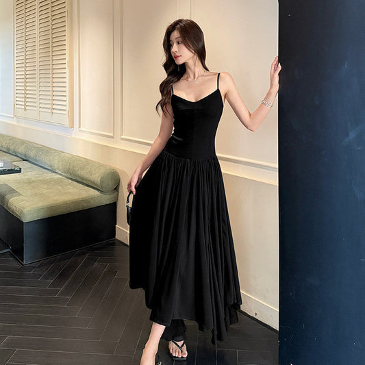 Free Spirited Floor Length Halter Dress - OutfitLondon